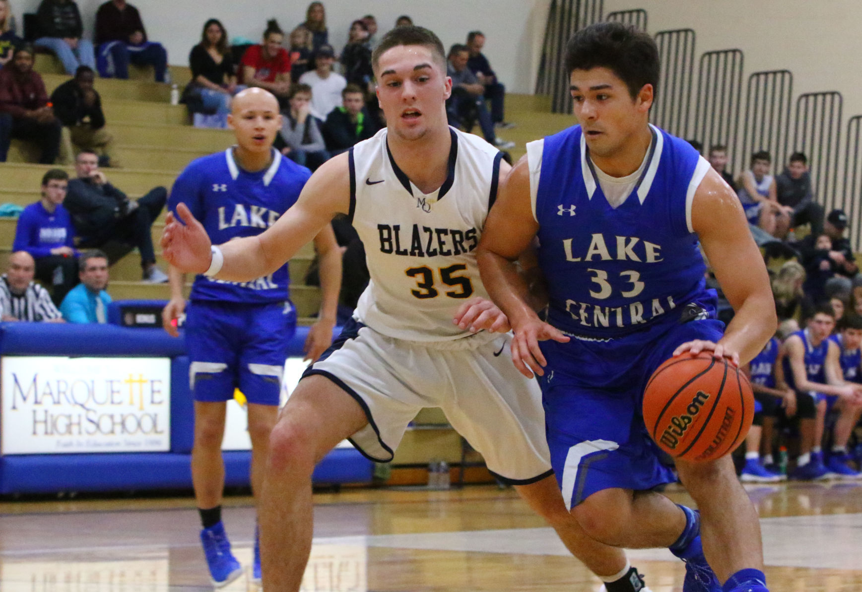 Gallery: Lake Central at Marquette Catholic boys basketball